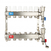 Коллектор из нержавеющей стали без расходомеров VIEIR 1"x3/4" (VR115A)