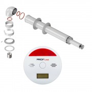 Дымоход антилед универсал + детектор угарного газа JKD 601