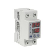 Реле напряжения Альбатрос РНТ-63А, защита 5 в 1 (Umax, Umin, Imax, КЗ, УЗИП)