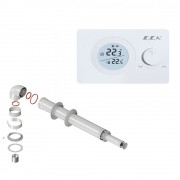 Дымоход антилед универсал + терморегулятор E.C.A. Poly Pure 100W