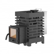 Печь для бани ASTON 12 со стеклом АКВА