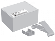 Зажим крепежный БРН/Т.2-50 Ц (упак. 50шт.)