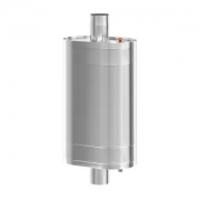 Бак на трубе Везувий 80л Ø115 (Овальный) (AISI 304) МП