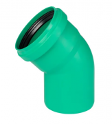 Отвод полипропиленовый для ливневой канализации OSTENDORF Ру 3 Ду 110