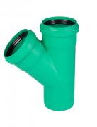 Тройник полипропиленовый для ливневой канализации OSTENDORF Ру 3 Ду 110
