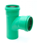 Тройник полипропиленовый для ливневой канализации OSTENDORF Ру 3 Ду 110