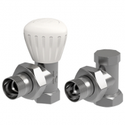 Набор ручной регулировки радиатора Royal Thermo, угловой 1/2"