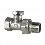 Клапан для радиаторов настроечный прямой Valfex 1/2