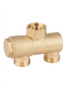 Тройник обратный VIEIR VR155 для трехходового клапан подключения бойлера TECLine