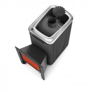 Печь для бани Термофор Ангара 2012 Inox Витра ЗК антрацит