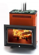 Печь для бани Термофор Витрувия Inox БСЭ терракота