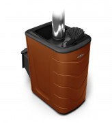 Печь для бани Термофор Гейзер 2014 Carbon ДА ЗК терракота