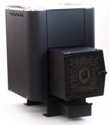 Печь банная Сибирь-18 (чугунная дверка, конвекционная)