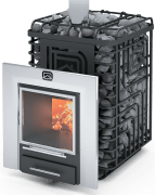 Печь для бани Теплодар Сибирский Утес-20 ЛП Профи Панорама (без дверцы)