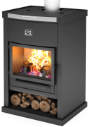 Печь-камин Теплодар ОВ-120 (прямой)