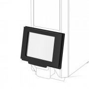 Дверца со стеклом Теплодар ROBAX 12''