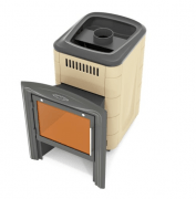 Печь для бани Термофор Компакт 2017 Inox Витра беж