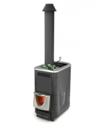 Печь для бани Термофор Скоропарка 2017 Inox ДНС КТК Б антрацит