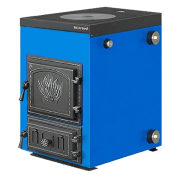 Котел твердотопливный Везувий Эльбрус-18 с плитой