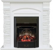 Каминокомплект Alioth New с электрокамином Majestic-s Lux BL LT