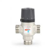 Термосмесительный клапан Varmega НР 3/4", 20-43°, Kvs 1.6, боковое смешение