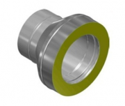 Переход с однок. на двухконт. МП (AISI 430/0,8мм) старт сэндвича мама-папа