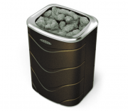 Печь для бани Термофор Примавольта 6 кВт чёрная бронза