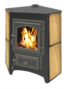 Печь-камин Везувий ПК-01 (220) угловой песчаник 9 кВт