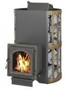 Печь для бани Везувий Скиф с закрытой каменкой (270)