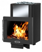 Печь для бани Везувий Русичъ Антрацит 22 Панорама