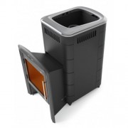 Печь для бани Термофор Тунгуска Cast Витра антрацит