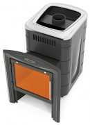 Печь для бани Термофор Компакт 2017 Inox Витра антрацит