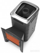 Печь для бани Термофор Тунгуска 2017 Inox Витра ТО антрацит