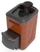 Печь для бани Термофор Гейзер Мини 2016 Carbon ДА ЗК терракота