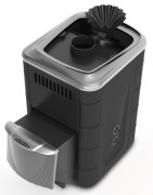 Печь для бани Термофор Гейзер Мини 2016 Carbon ДН ЗК ТО антрацит