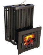 Печь для бани Варвара Терма Каменка с контуром панорамная дверь