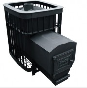 Печь для бани Варвара "Каменка Мини" с конт. удл. топка