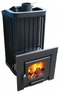 Печь для бани Варвара "Терма Каменка Мини" панор. дв.