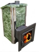 Печь для бани Варвара "Терма Сказка Мини" обл. змеевик удл/т