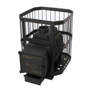 Печь банная чугунная СИБИРЬ 21 облегченная топка