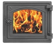 Дверка ВЕЗУВИЙ печная ДТ-3С (Антрацит)