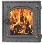 Дверка ВЕЗУВИЙ печная ДТ-4С (Антрацит)