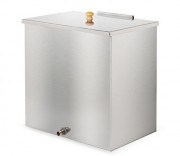 Бак ВЕЗУВИЙ нержавеющий навесной 40 л для печи Русичъ