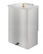 Бак ВЕЗУВИЙ нержавеющий навесной 40 л для печи СЕНСАЦИЯ