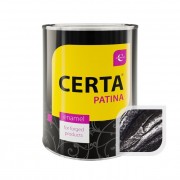 Термостойкая краска CERTA Патина Серебро 0,8 кг
