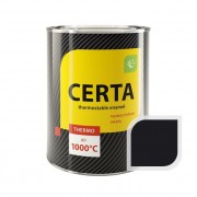 Термостойкая краска CERTA чёрная 0,8 кг
