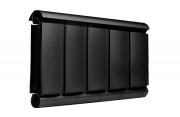 Алюминиевый дизайн радиатор SILVER S 200 черный шёлк