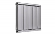 Алюминиевый дизайн радиатор SILVER S 500 темное серебро муар