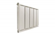 Алюминиевый дизайн радиатор SILVER S 400 молочный
