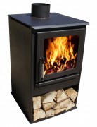 Печь-камин Варвара Гармония 105 (черная)